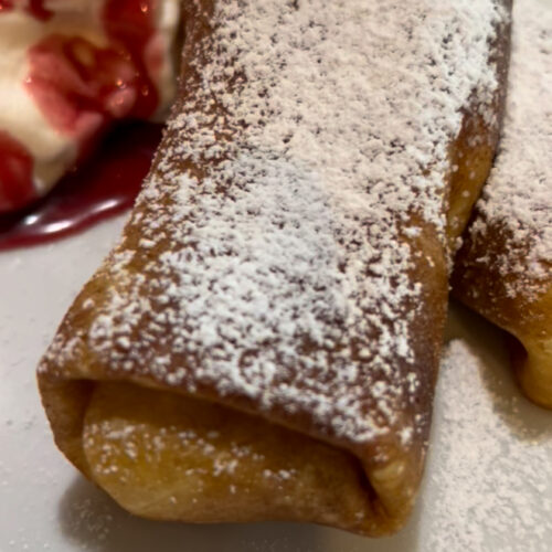 cheese blintzes