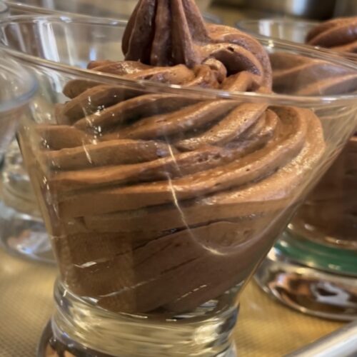 classic chocolate mousse