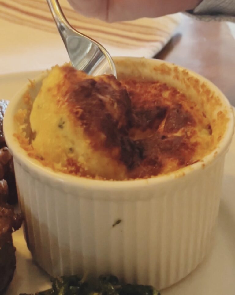 cheesy potato souffle recipe