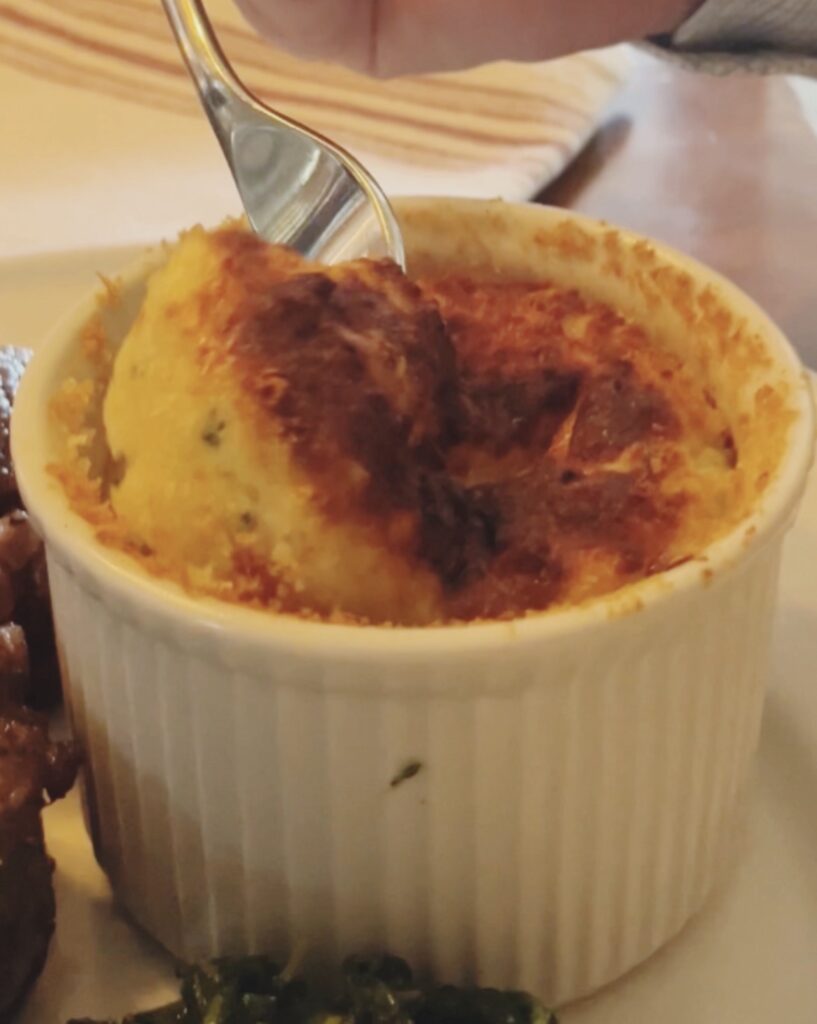 cheesy potato souffle recipe